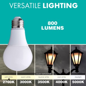 Simply Conserve 9W A19 LED Light Bulb, 2700K, Pack of 100 - 413922 | Lowe's Pro Supply