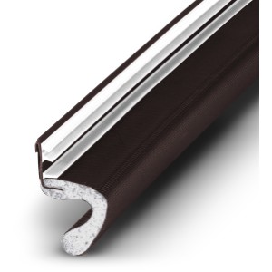 MD Building Products Door Seal Kerf Style Vinyl Weatherstrip Brown 81" - 615140 | Lowe's Pro Supply