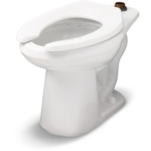 Gerber Gerber North Point ADA Floor-Mount Elongated Top Spud Toilet Bowl - 728530 | Lowe's Pro Supply