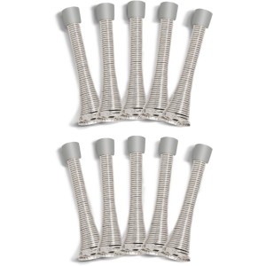 Design House 3-in Spring Door Stop, Satin Nickel - 600137 | Lowe's Pro Supply