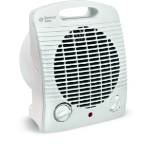 Comfort Zone Compact Heater/Fan w/Safety Tip-Over Switch - 231505 | Lowe's Pro Supply