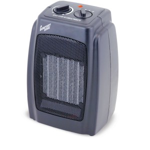 Comfort Zone Ceramic Heater/Fan with Adjustable Thermostat - 231515 | Lowe's Pro Supply