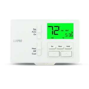 Lux T4 Pro Series Programmable Heat/Cool Heat Pump Thermostat - 133250 | Lowe's Pro Supply