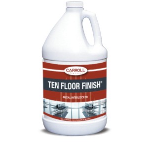 CarrollCLEAN Ten Floor Finish Gallon - 505001 | Lowe's Pro Supply