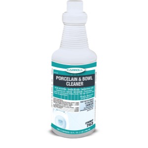 CarrollCLEAN Porcelain & Bowl Cleaner 32 oz Flip-Top Bottle - 510110 | Lowe's Pro Supply