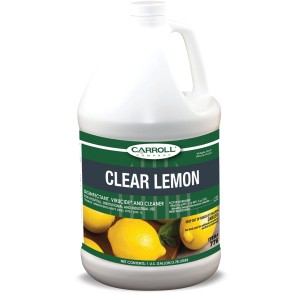 CarrollCLEAN Clear Lemon Disinfectant Gallon - 521030 | Lowe's Pro Supply