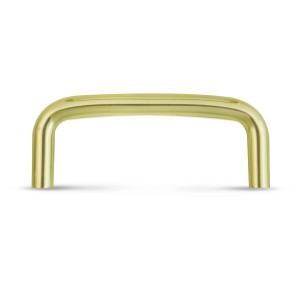 LPS Sourcing U-Shaped Cabinet Drawer Pull Polished Brass 3" - 640001 | Lowe's Pro Supply