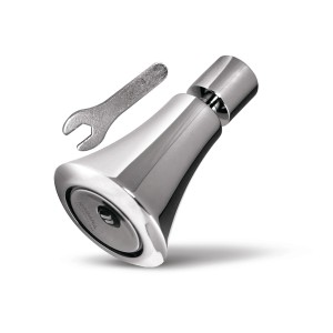 Luxury Spa All Metal 1.5 GPM Tamper-Proof Chrome Showerhead