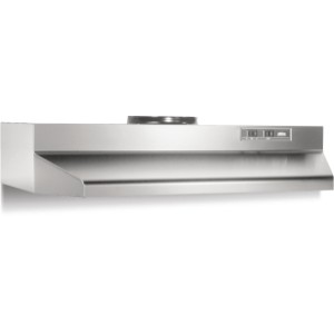 broan 36" round stainless ducted range hood - 300256 | lowe's pro supply