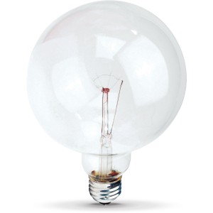 philips g40 globe incandescent bulb 60w clear