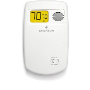 White Rodgers Heat Only Digital Vertical Thermostat - 130233 | Lowe's Pro Supply