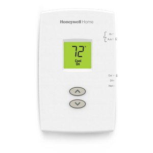 Honeywell Home 24V Heat/Cool/Heat Pump White Digital Thermostat, TH1110DV1009/U - 135078 | Lowe's Pro Supply