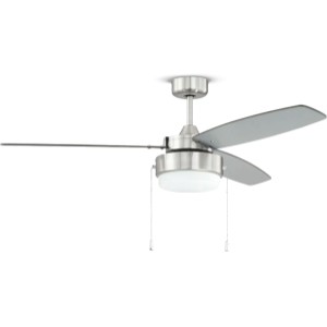 52" 3-Blade Intrepid Dual Mount Ceiling Fan