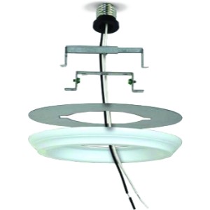 recessed light to flush mount ceiling conversion kit