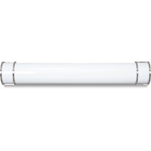 LED 48" Vanity Fixture Bright Satin Nickel Trim