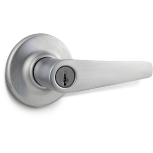 Kwikset 462 Delta Storeroom Lever Satin Chrome