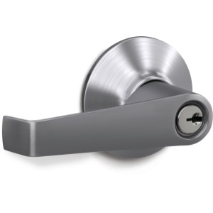 Elan Series Satin Chrome Storeroom Lever