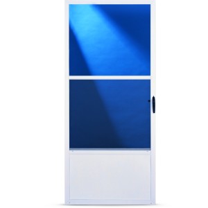 Comfort-Bilt Storm Door Self Storing 36" x 80" White