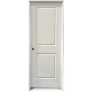 interior pre-hung door 2-panel smooth 30" x 80" rh