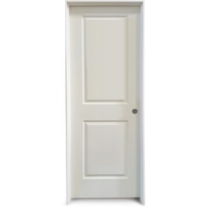 interior pre-hung door 2-panel smooth 30" x 80" lh