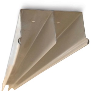 Bypass Door E-Channel 144" White