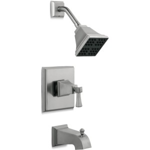 design house torino satin nickel tub/shower faucet set