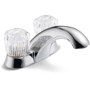 Delta Classic Chrome Lavatory Faucet with Pop-Up