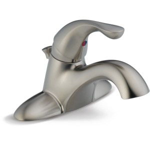 Delta Stainless Lavatory Faucet with Pop-Up
