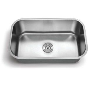 Stainless Steel Kitchen Sink Single-Bowl Undermount
