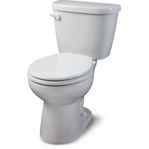 gerber maxwell 1.28 gpf toilet tank 10" rough white