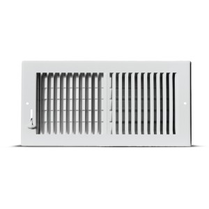 Sidewall/Ceiling Registers Two Way 18" x 6" 2-Way Register, 102M 18X06 01
