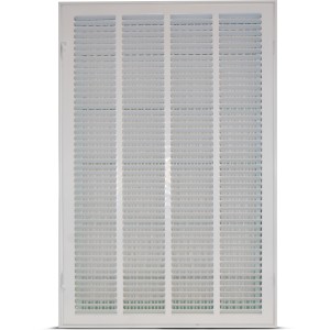 Return Air Filter Grille White 16" x 25"
