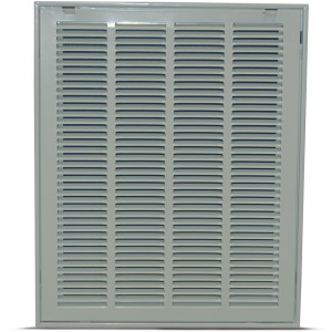 Return Air Filter Grille White 18" x 18"
