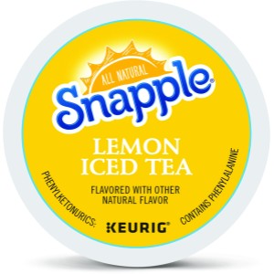 snapple lemon tea k-cup