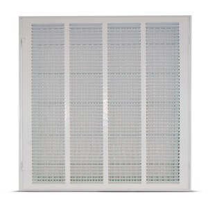Return Air Filter Grille White 20" x 20"