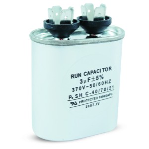 370V Oval Capacitor 25 MFD