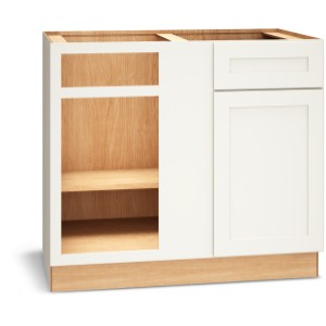 Reliabilt Reliabilt Pinnacle 42-in White Blind Corner Base Cabinet APC - 648945 | Lowe's Pro Supply