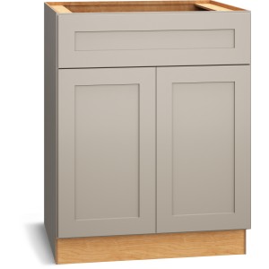 Reliabilt Reliabilt Pinnacle 27-in Grey Assembled Plywood Base Cabinet - 649293 | Lowe's Pro Supply