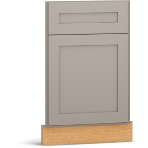 Reliabilt Reliabilt Pinnacle 36-in Grey Angled Corner Sink Front - 649312 | Lowe's Pro Supply