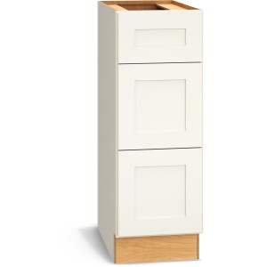 Reliabilt Reliabilt Pinnacle 12-in x 21-in White 3-Drawer Vanity Cabinet - 649430 | Lowe's Pro Supply