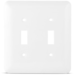 Mulberry 2-Gang Combination Wall Plate Ivory - 27144 | Lowe's Pro Supply