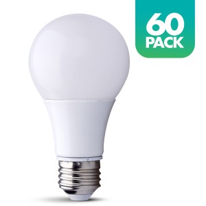 Simply Conserve Simply Conserve 9W (60W EQ) A19 LED Light Bulb, 2700K, Maintenance Pack of 60 - 413951 | Lowe's Pro Supply