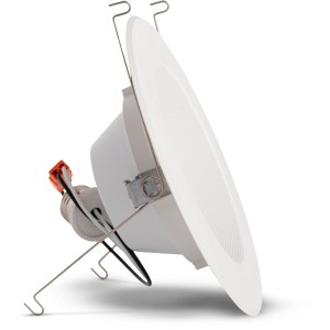 Simply Conserve Simply Conserve Recessed 5/6-in 12W (75W EQ) LED Downlight, 3000K, Pack of 12 - 413954 | Lowe's Pro Supply