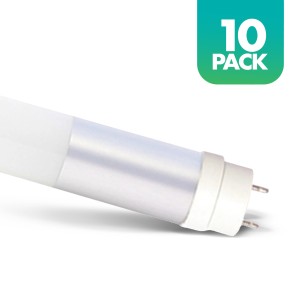 Simply Conserve Simply Conserve T8 4-Ft LED Linear Tube, Hybrid Installation, 5000K, Pack of 10 - 413958 | Lowe's Pro Supply