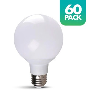 Simply Conserve Simply Conserve G25 6W (40W EQ) Globe LED Light Bulb, 2700K, Maintenance Pack of 60 - 413975 | Lowe's Pro Supply