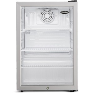Danby Danby 2.6-Cu Ft Compact Glass Door Refrigerator, Platinum - 291067 | Lowe's Pro Supply