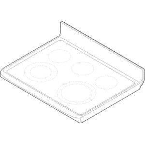 GE GE Rangetop and Glass Assembly - 3150395 | Lowe's Pro Supply