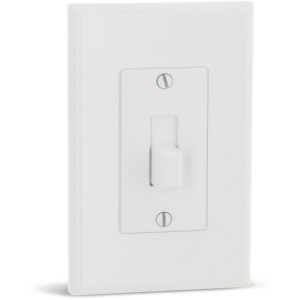 Hubbell Hubbell TayMac Revive 1-Gang Jumbo-Size White PVC Indoor Toggle Wall Plate - 340014 | Lowe's Pro Supply