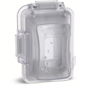 Hubbell Hubbell 1-Gang Rectangle Clear Metal Electrical Box Cover - 352102 | Lowe's Pro Supply