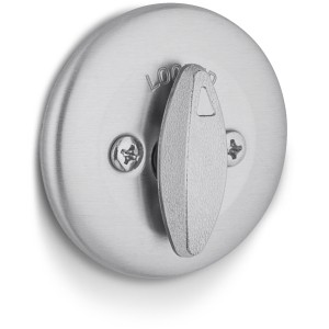SmartKey 660 Deadbolt, Keyed 1 Side Satin Chrome - 555063 | Lowe's Pro Supply
